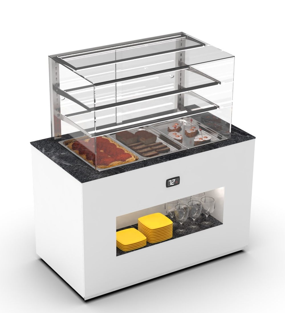 SAYL Buffe BUB65V-T Buffestation Varm