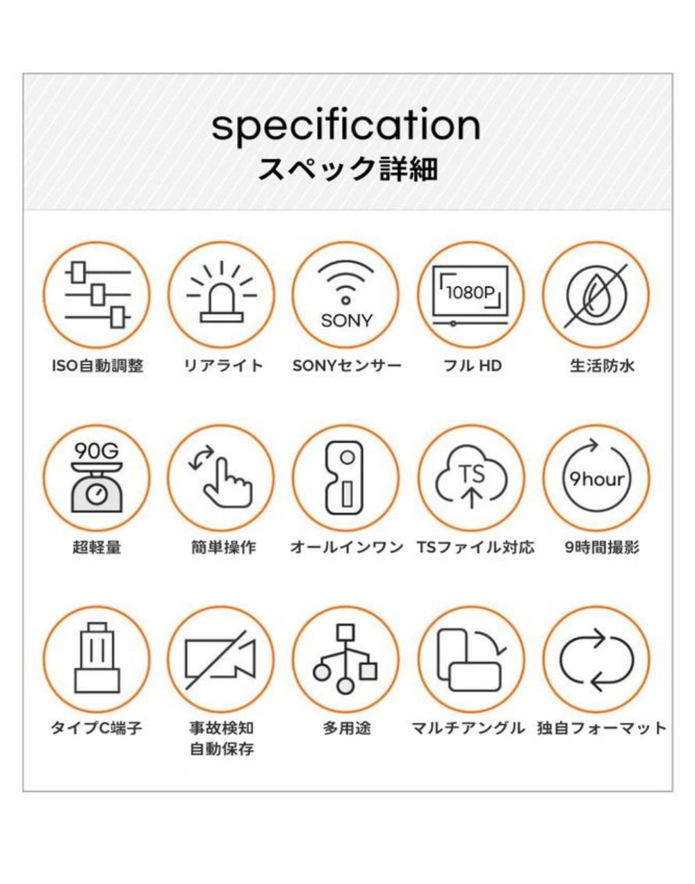 スペック詳細
