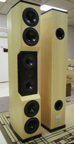 Tyler Acoustics Decade D1x loudspeakers maple!