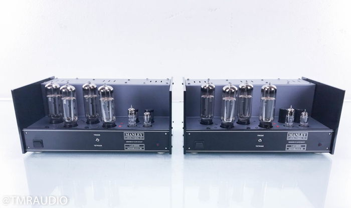Manley Monoblock 100 Mono Tube Power Amplifier Pair (13...