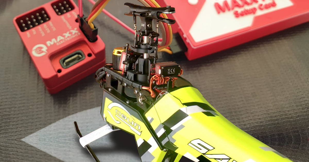 Maxxtronik Pro Flybarless System– HeliDirect