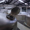Cuves de fermentation Washbacks de la distillerie Pulteney dans les Highlands du nord-ouest d'Ecosse