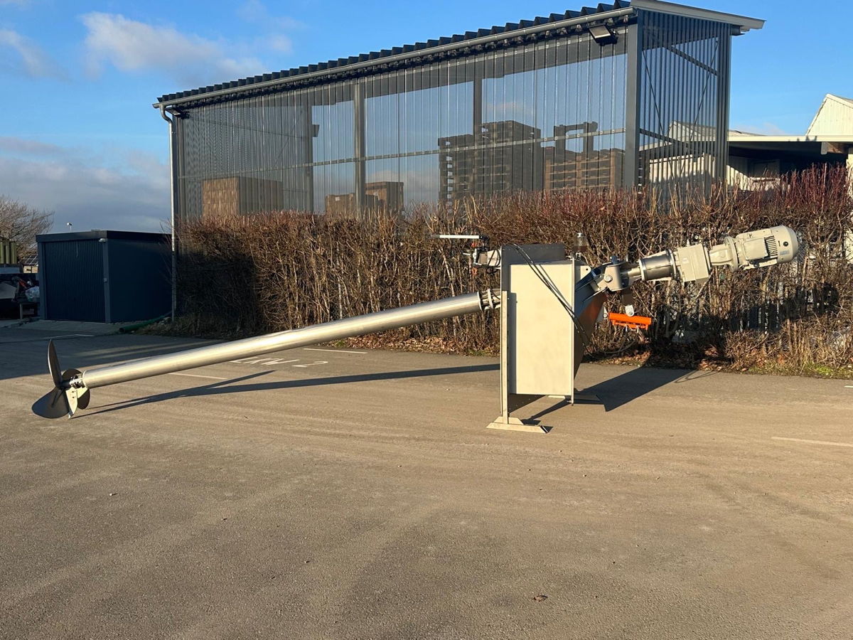 Biogas-Rührwerk Ecomix von der Seite