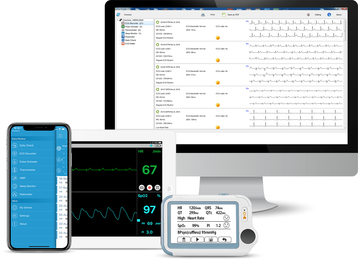 Checkme Pro Vital Signs Monitor – Wellue Checkme Pro Vital Signs Monitor – Wellue