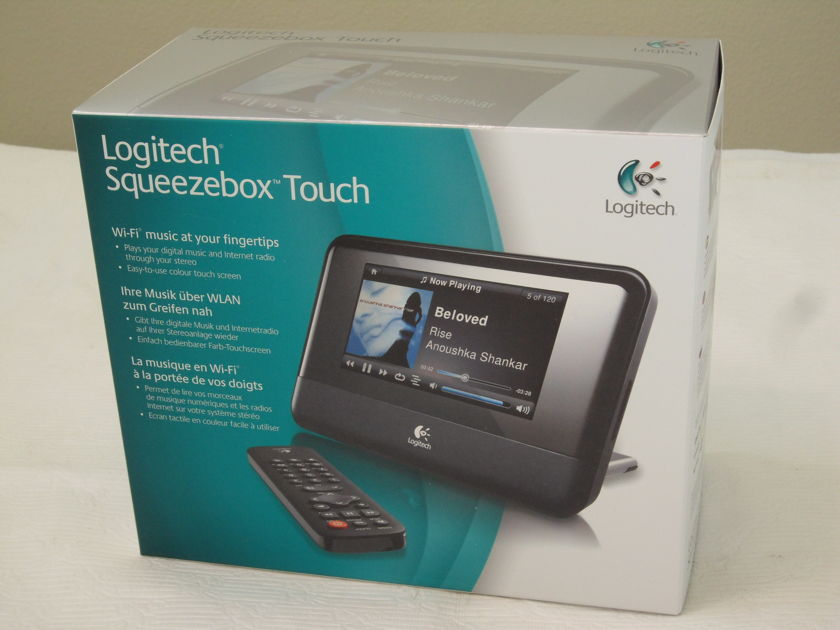 Logitech Squeezebox TOUCH Wi-Fi Internet Radio Music Player - NEW IN BOX