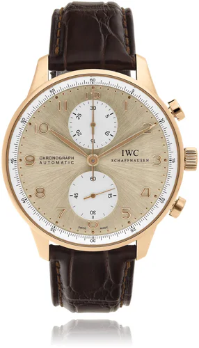 IWC Portofino Chronograph Rose Gold