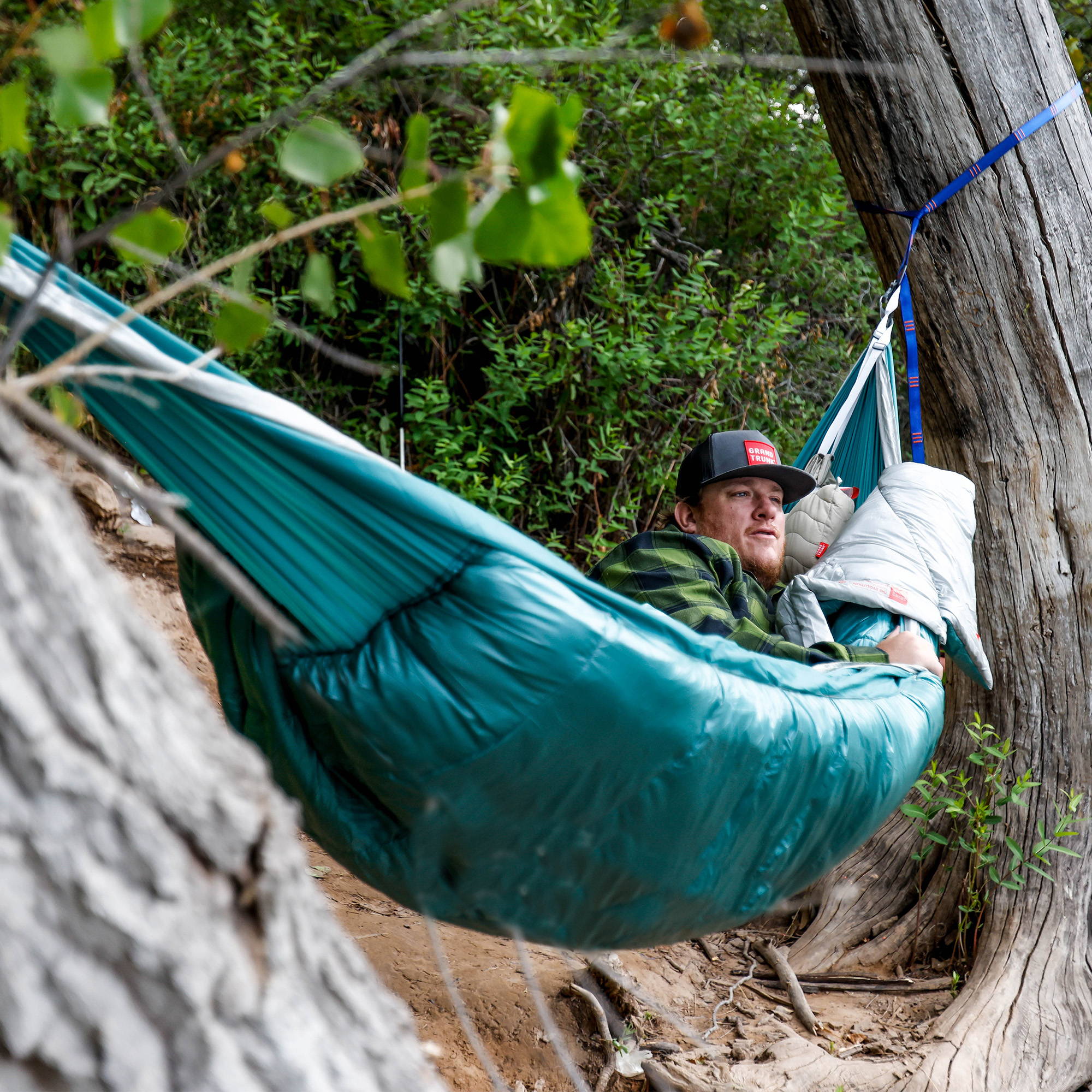 The Evolution Hammock—Down or Synthetic – GrandTrunk