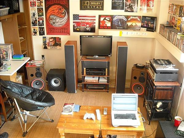 College dorm turned listening space