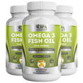 PREMIUM FISH OIL WITH EPA AND DHA LEMON FLAVOR AND BURPLESS - 60 CT