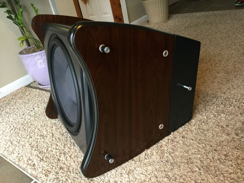 Revel Ultima Sub15 Reference Passive 15" Subwoofer/Rosewood Side Panels In Mint