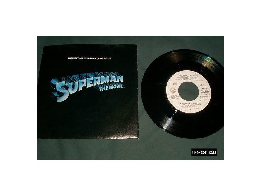 Soundtrack - Superman The Movie promo 45 mono/stereo nm