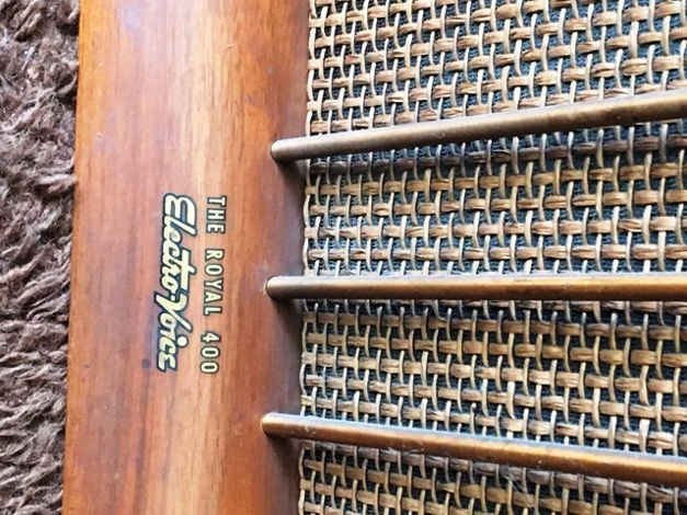 Electrovoice Royal 400 Speakers for Restoration