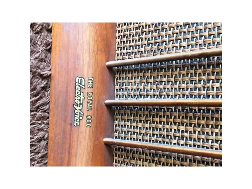 Electrovoice Royal 400 Speakers for Restoration