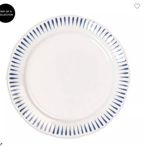 Sitio Stripe Dinner Plate