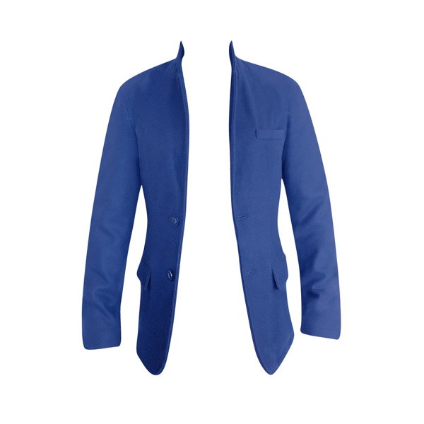 CANBERRA - Blue WOOL AND CASHMERE - Image 2