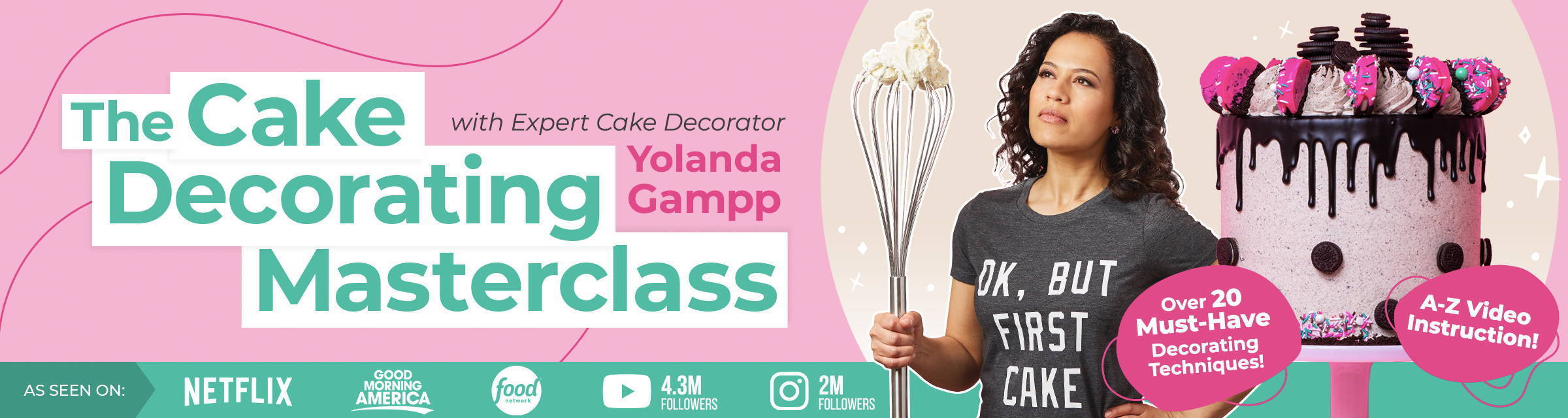 The Cake Decorating Masterclass with Yolanda Gampp – HOW TO CAKE IT