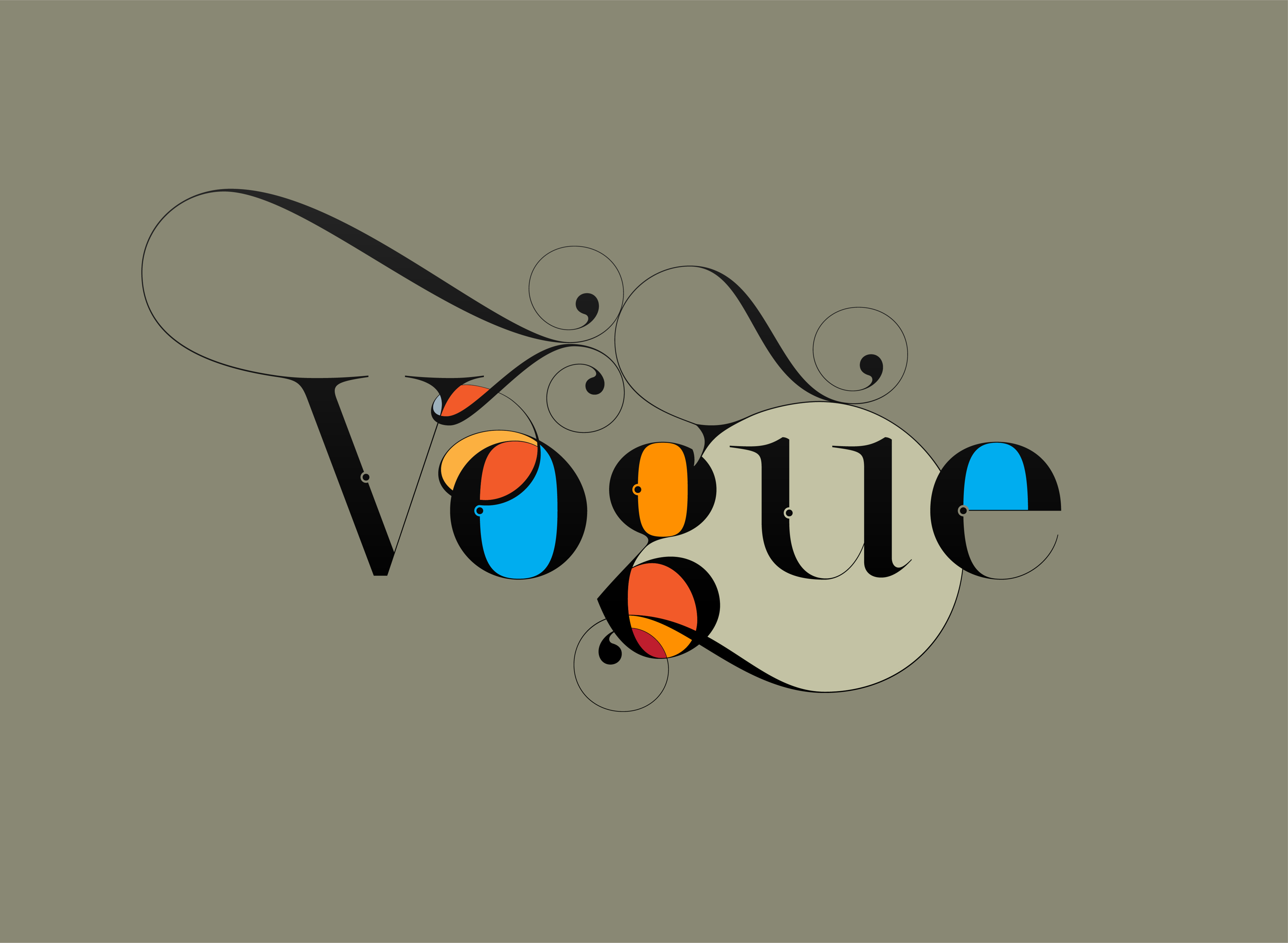 Vogue Typography, Fashion Typeface, Fashion logo, Moshik Nadav, Vogue Typeface, Vogue fonts, Unique fashion fonts, Typographer NYC, Best fonts 2023, Must have fonts 2023
