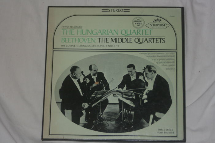 The Hungarian Quartet - Beethoven: The Middle Quartets ...