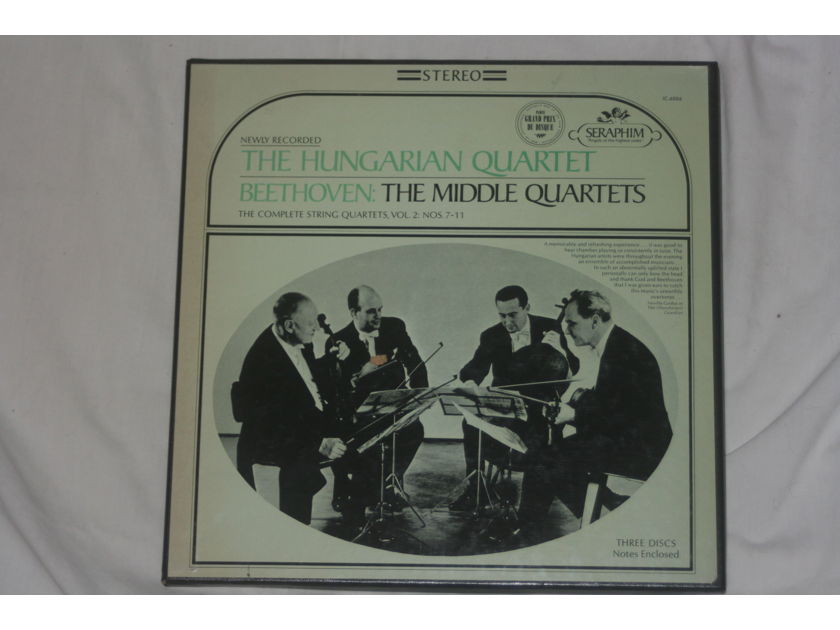 The Hungarian Quartet - Beethoven: The Middle Quartets Stereo IC-6006