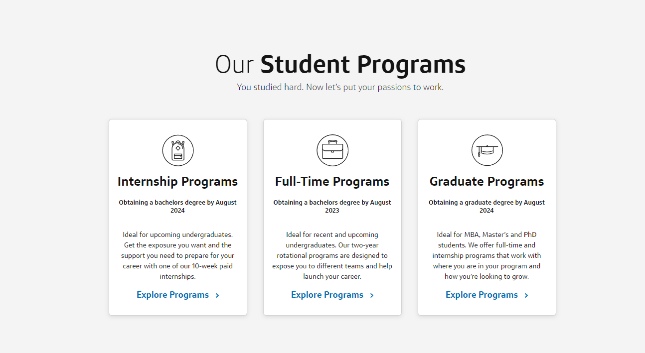 Capital One Careers product / service