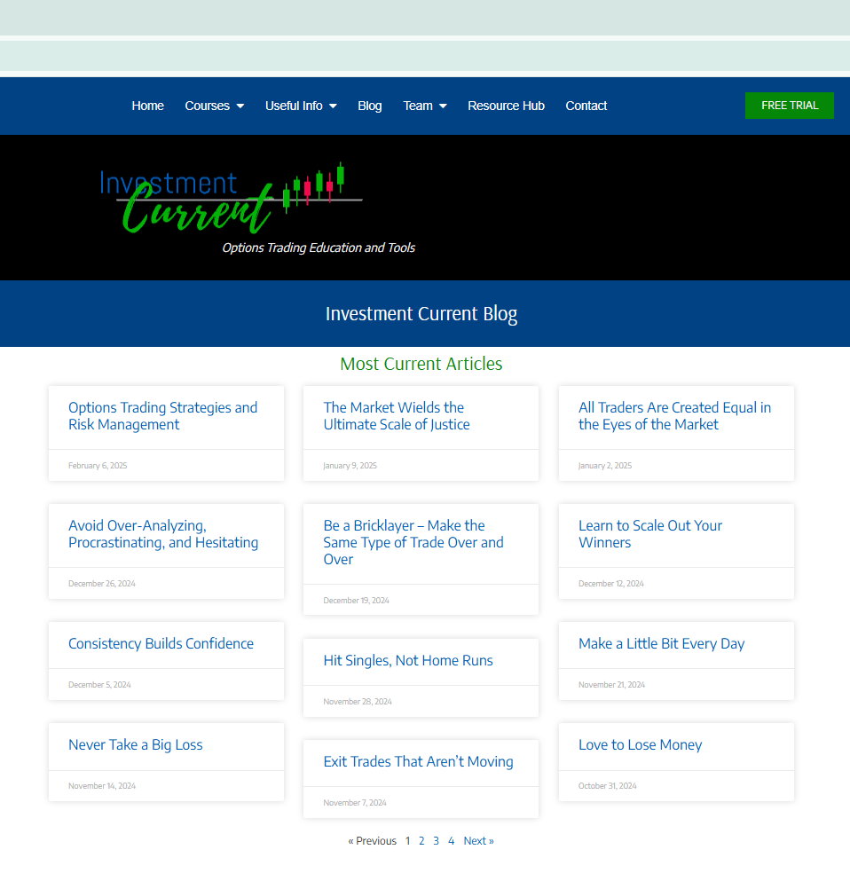 Investment Current Blog - Latest Insights and Articles