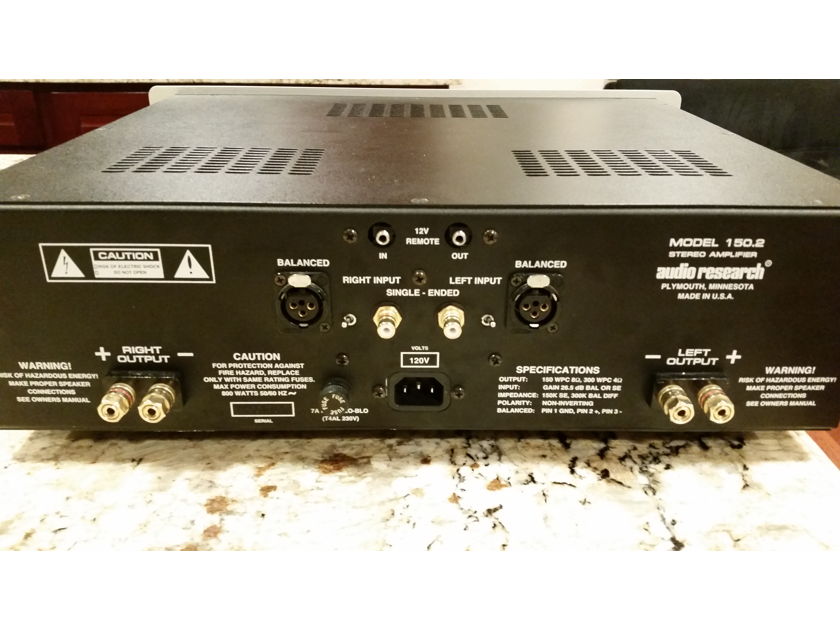 Audio Research 150.2 Power Stereo Amplifier