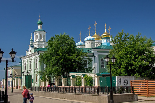 Старинные улицы Казани — Кремлевская и Баумана