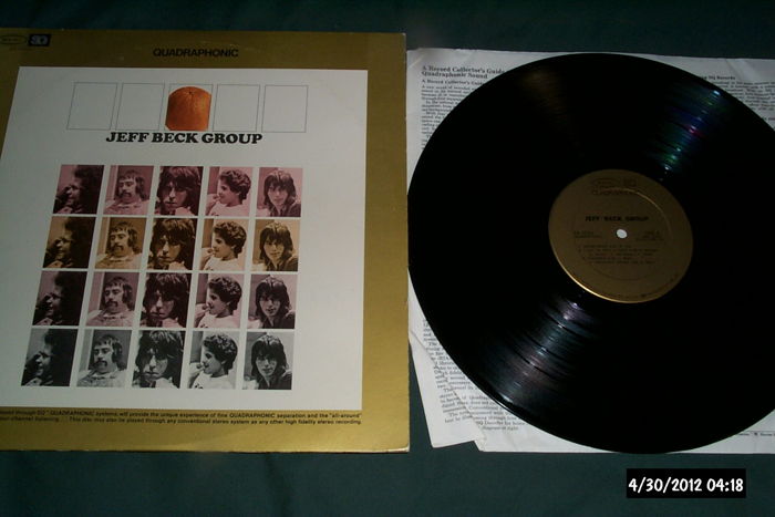 Jeff beck group - SQ Quadraphonic s/t lp nm