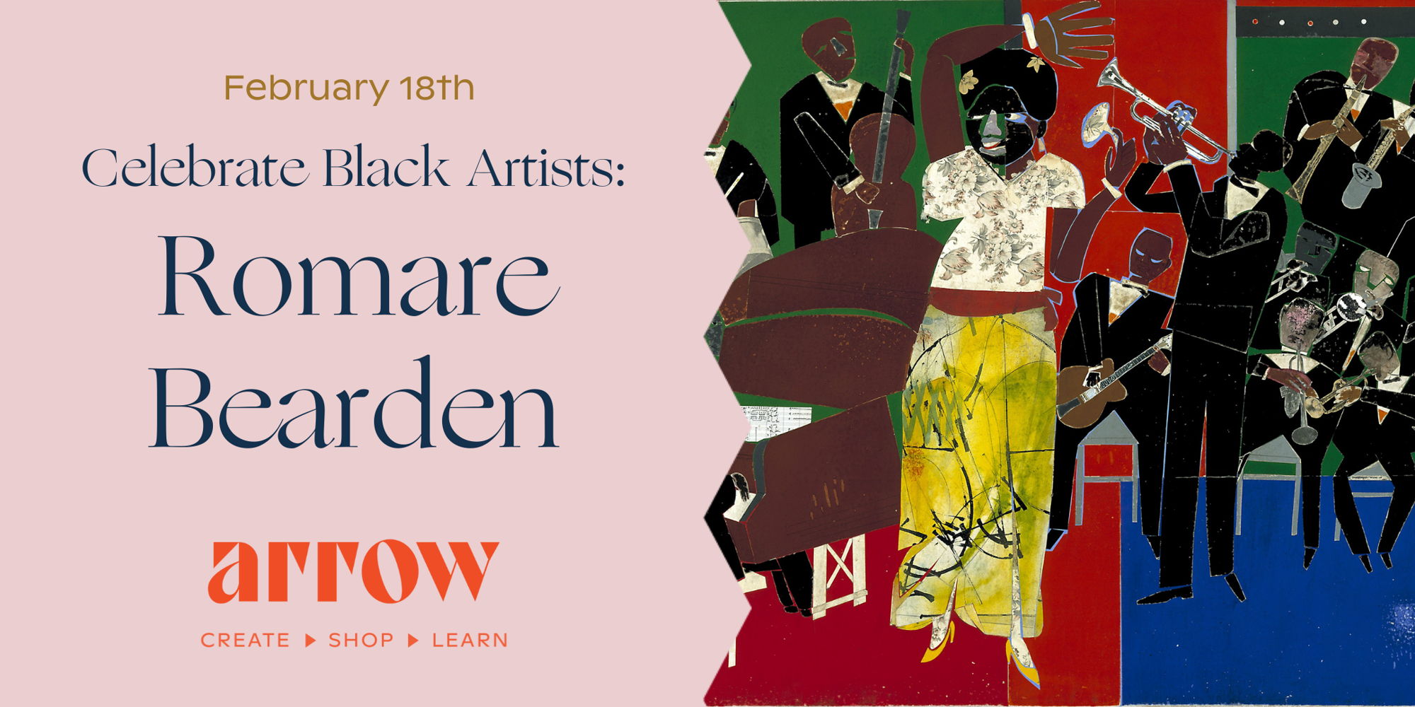 Celebrate Black Artists - Romare Bearden promotional image