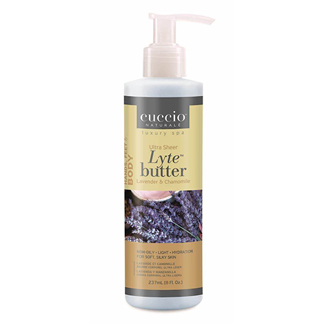 Cuccio Lyte Butter Lavender & Chamomile 8Oz"Clearance"