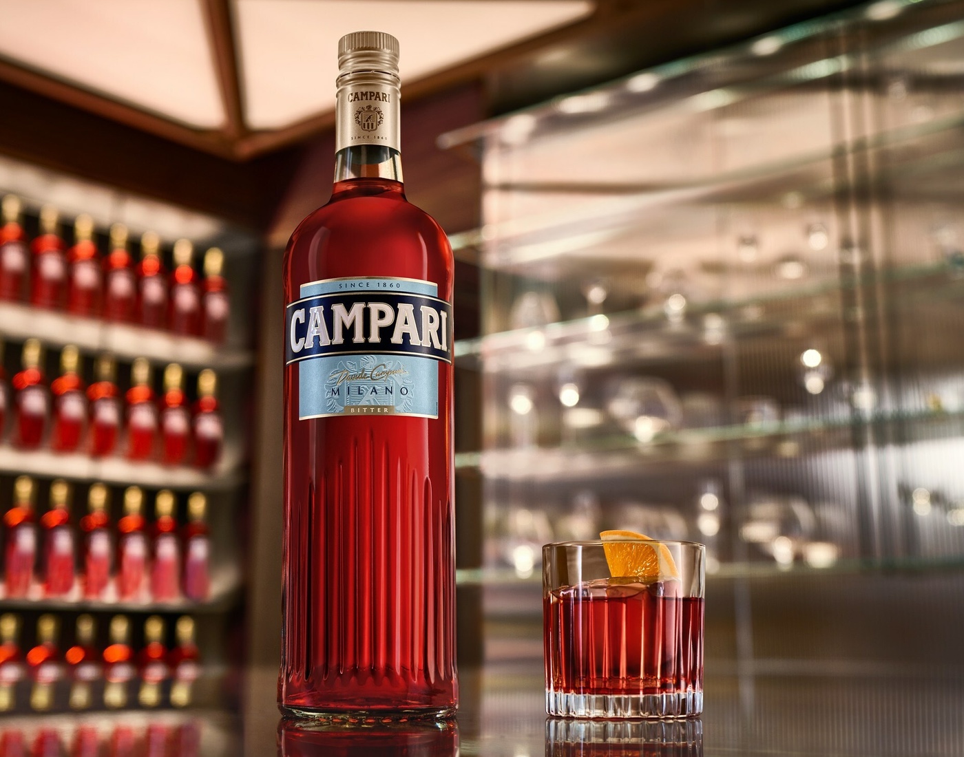Are Ribbed Glass Bottles The New Thing? Campari Says 'Yes