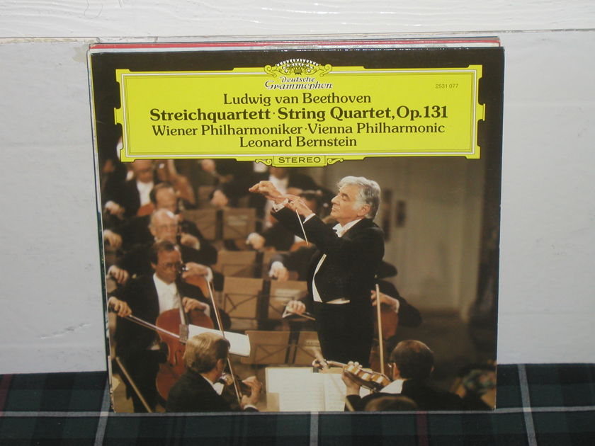Bernstein/VPO - Beethoven String Qte DG German import LP