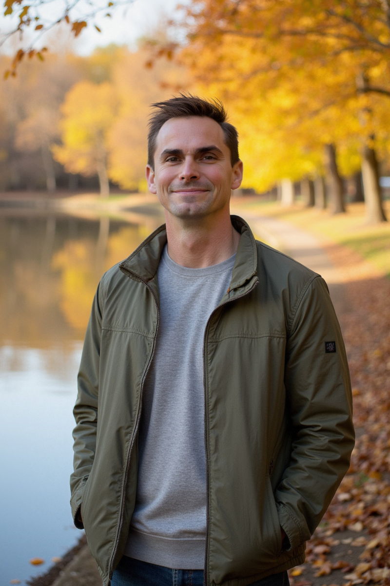 Photo generated by Secta Labs in style of Autumn Portraits