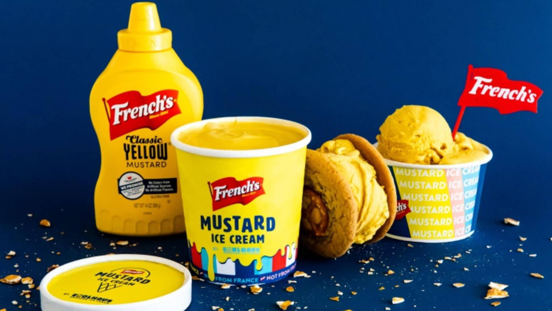 Featured image for Anyone Scream For Mustard Ice Cream? Nope, But That Didn’t Stop Coolhaus And French’s.