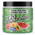 CBG Gummy Rings from Good CBD have 20mg of CBG per ring