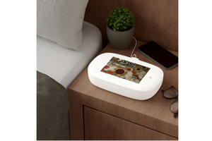Aboriginal Art UV Phone Sanitizer, Wireless Charging Pad
