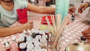 miss cherry coco soap party