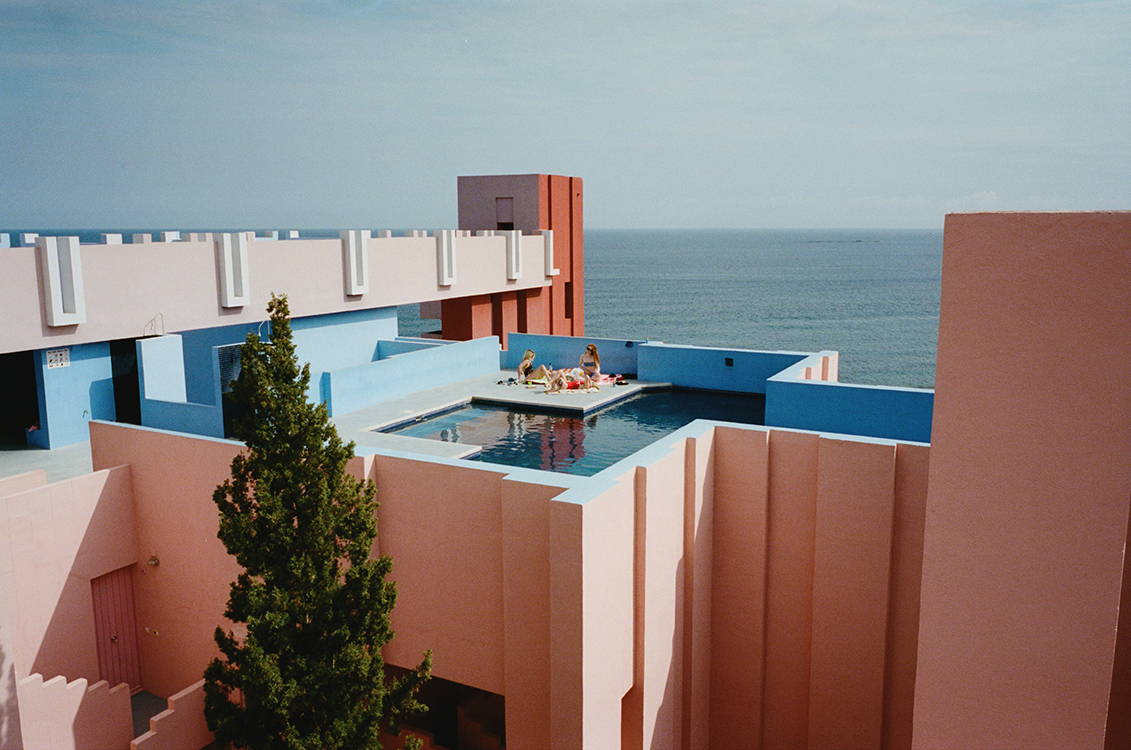 La Muralla Roja by Ricardo Bofill | Photographed by Hannah Davis for Wolf & Moon Jewellery