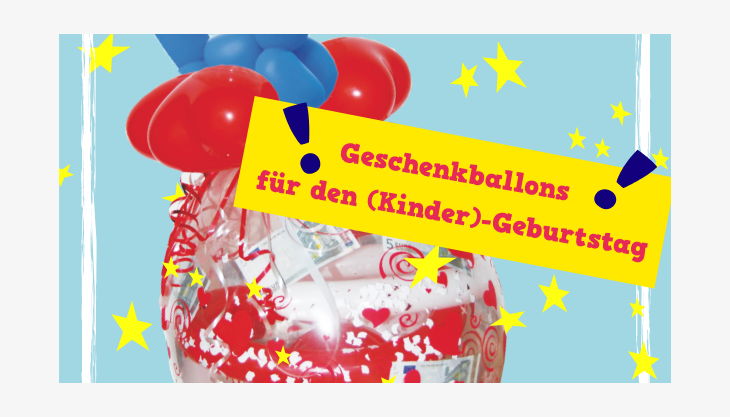 geschenkballons at x