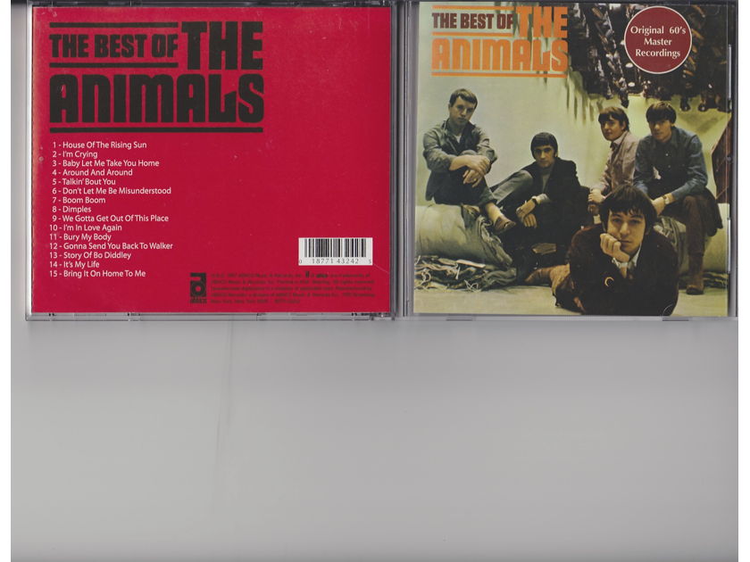 The Animals, - "The Best of the Animals" - Original 60's Master Recordings abkco 43242