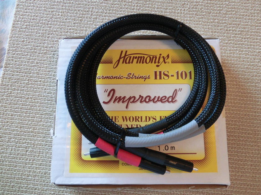 HARMONIX HS-101　1m Combak Harmonix HS-101 Improved RCA 1.0m For Sale | Audiogon