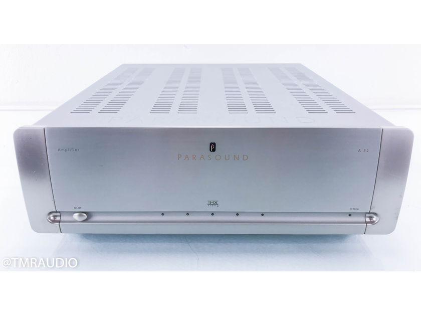 Parasound Halo A-52 5-Channel Power Amplifier Silver; A52 (12697)