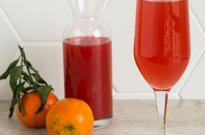 Blood Orange Mimosa