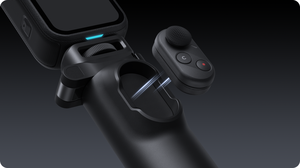 Insta360 折りたたみ式自撮り棒リモコンキット ロングモデル 取り外し可能なスマートリモコン