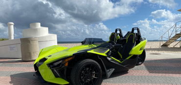 2021 POLARIS SLINGSHOT R LIMITED EDITION motorcycle for rent near Fort Lauderdale, FL