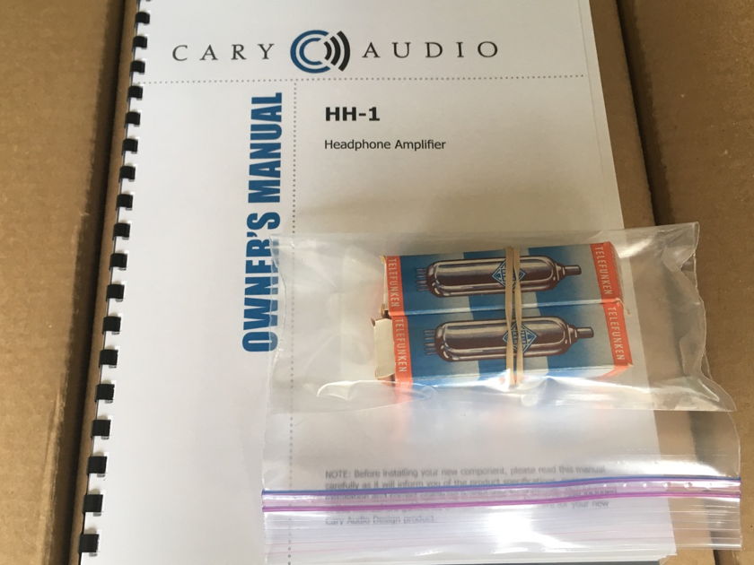 Cary Audio Design HH-1 hybrid headphone amp