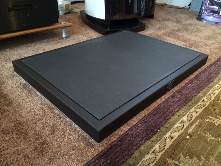 Critical Mass Systems Black Platinum - Large Size Amp stand or turntable isolation platform.