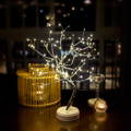 Fairy light trees - glowing sparkly fair light tree with LED lights, powered by batteries or USB cable