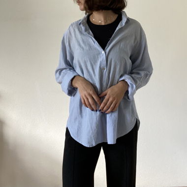 blaues Hemd / Bluse