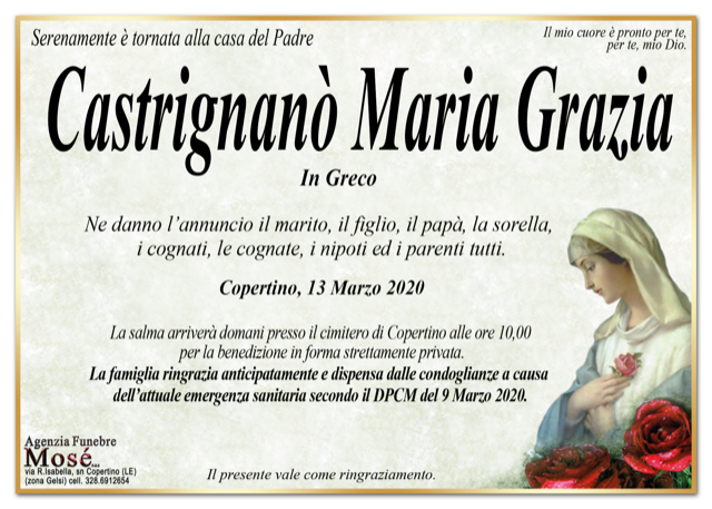 Maria Grazia Castrignanò